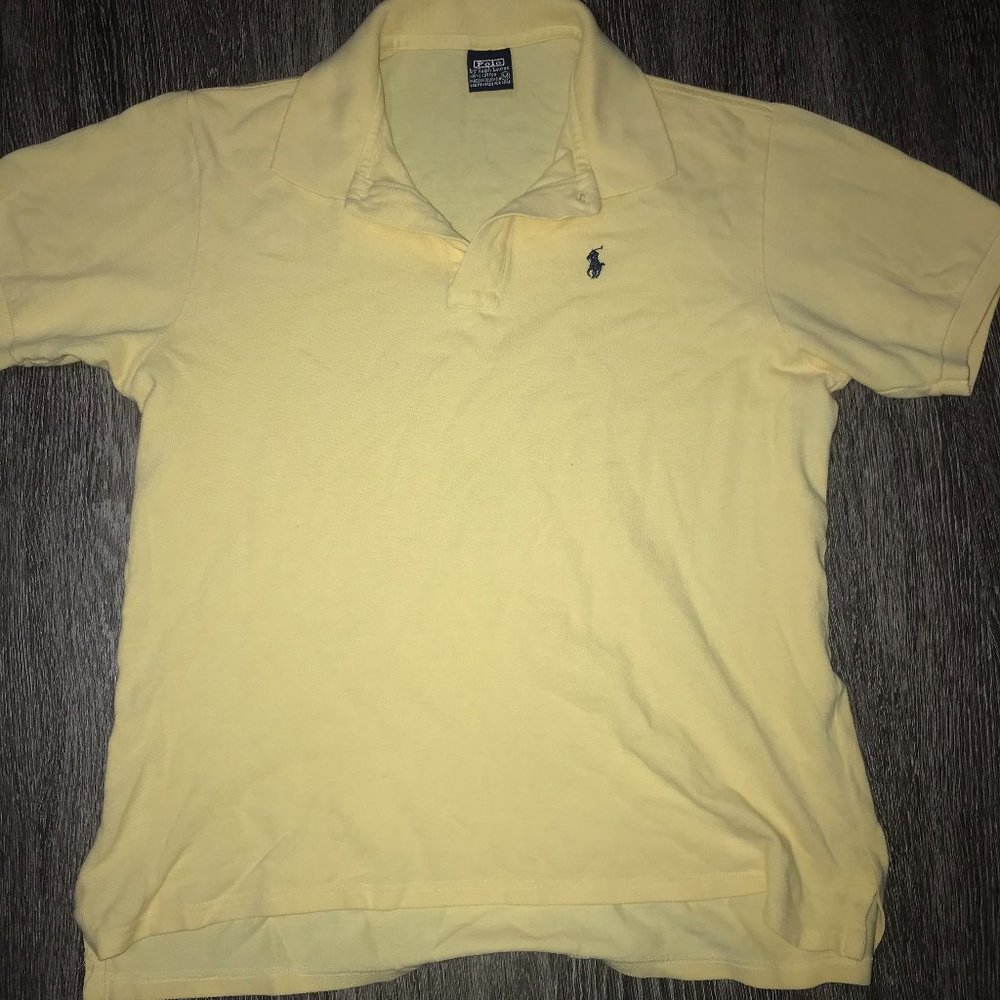 POLO Men's Yellow Shirt.